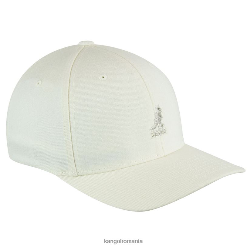 articole pentru cap | Kangol unisex alb baseball flexfit din lână 0VJ20325