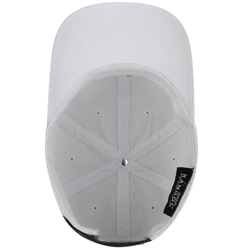 articole pentru cap | Kangol unisex alb baseball spălat 0VJ20342