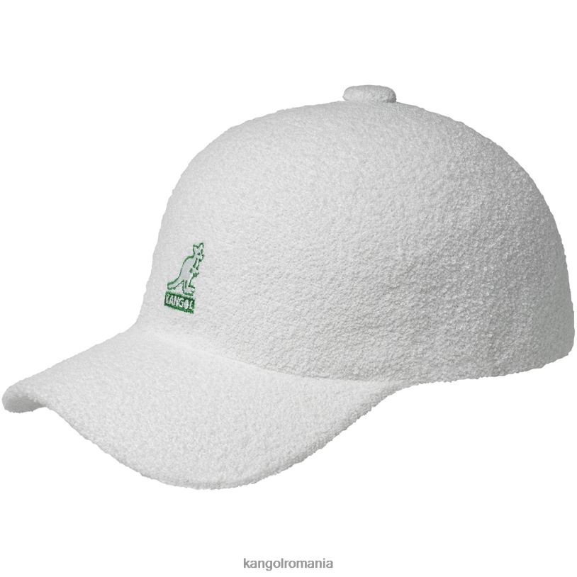 articole pentru cap | Kangol unisex alb bermude elastic spacecap 0VJ20272