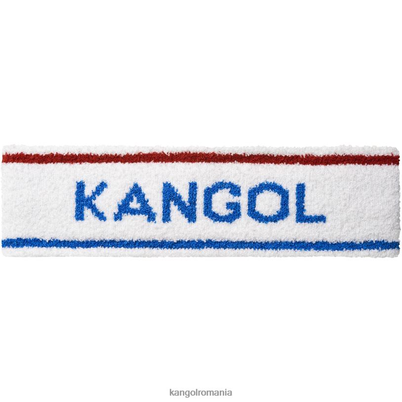 articole pentru cap | Kangol unisex alb/ciano bentita cu dungi bermude 0VJ20908