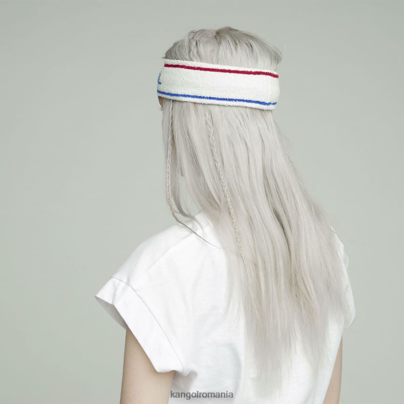 articole pentru cap | Kangol unisex alb/ciano bentita cu dungi bermude 0VJ20908