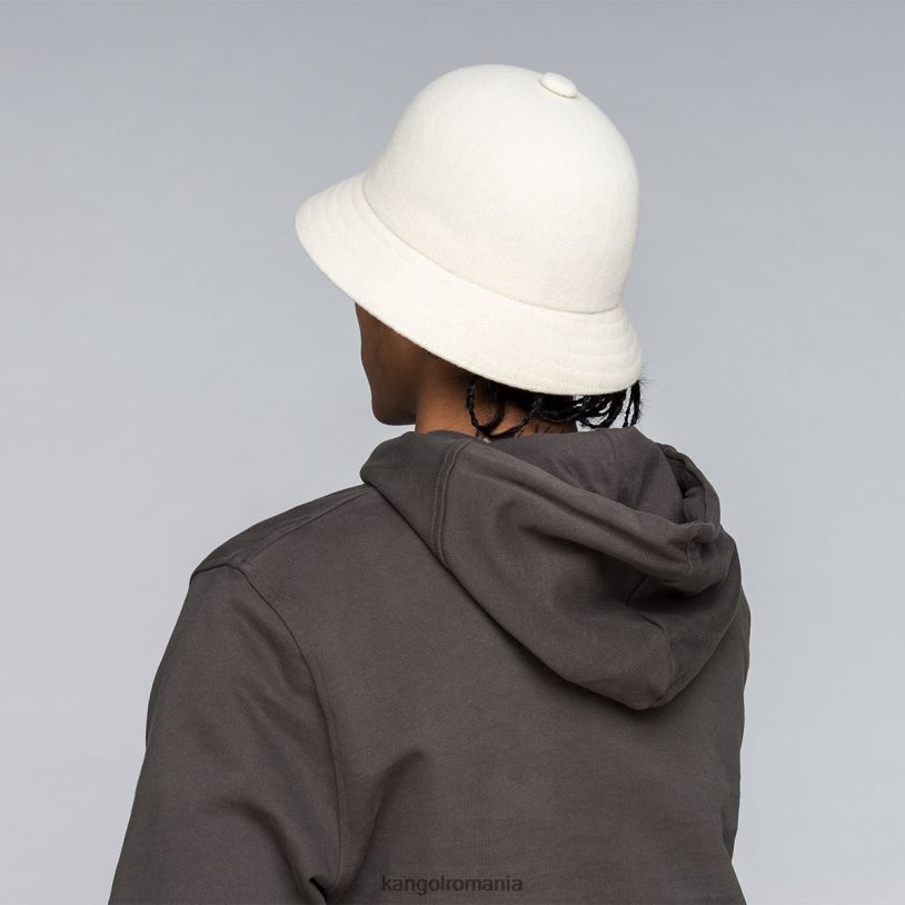 articole pentru cap | Kangol unisex alb lână casual 0VJ20719
