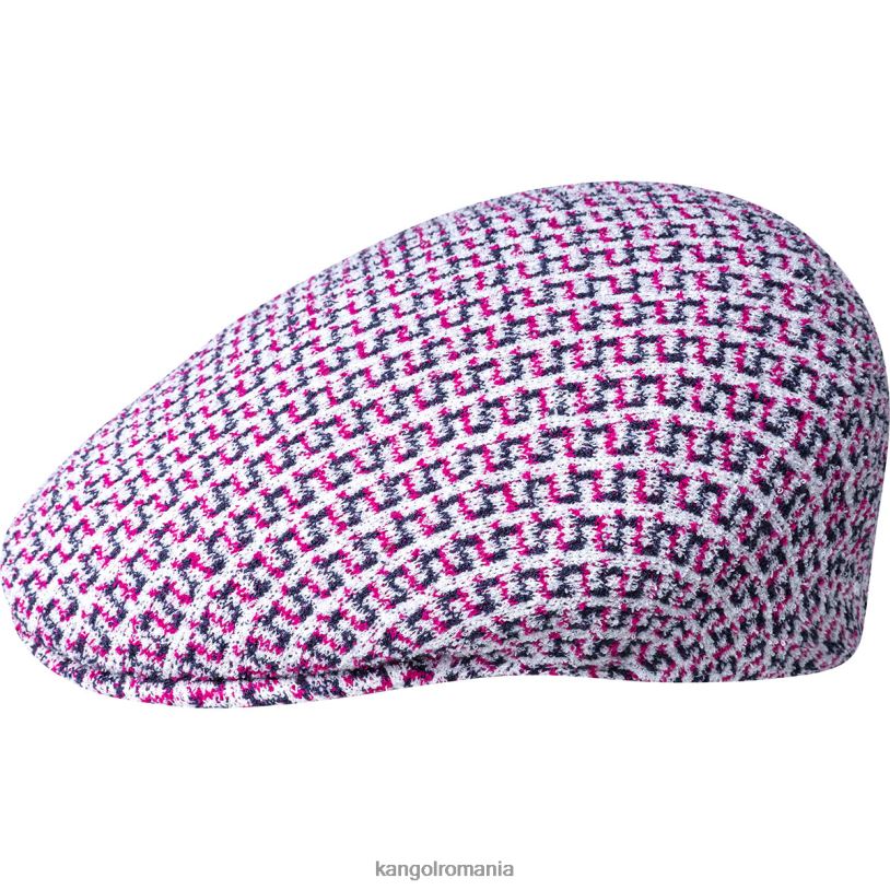 articole pentru cap | Kangol unisex alb labirint jacquard 504 0VJ20106
