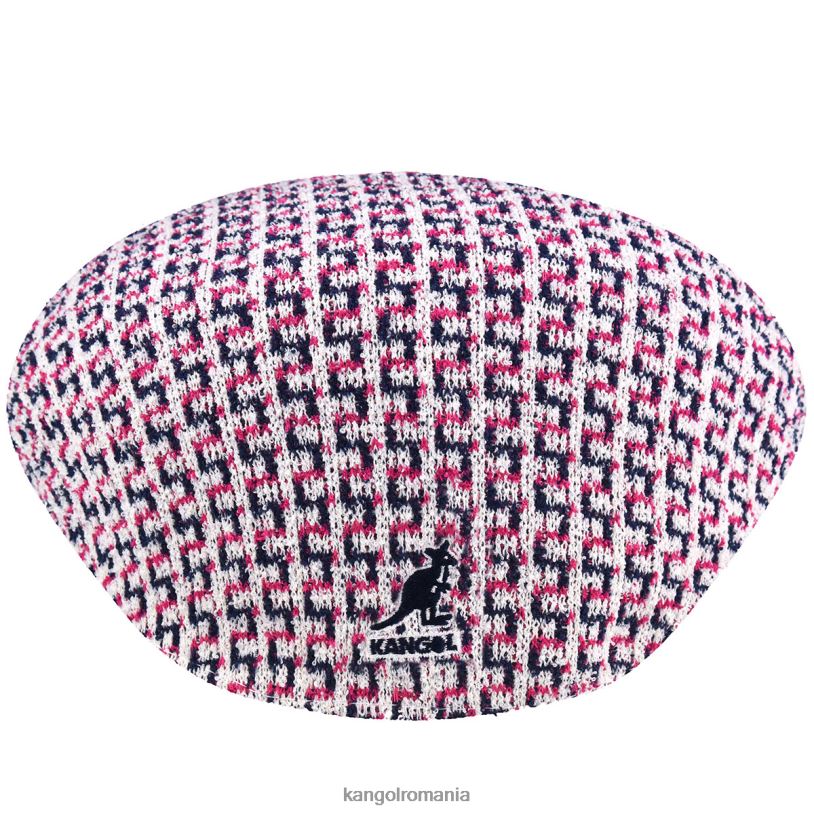 articole pentru cap | Kangol unisex alb labirint jacquard 504 0VJ20106