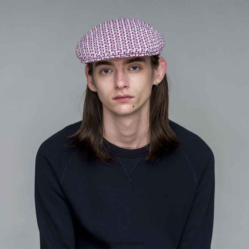 articole pentru cap | Kangol unisex alb labirint jacquard 504 0VJ20106