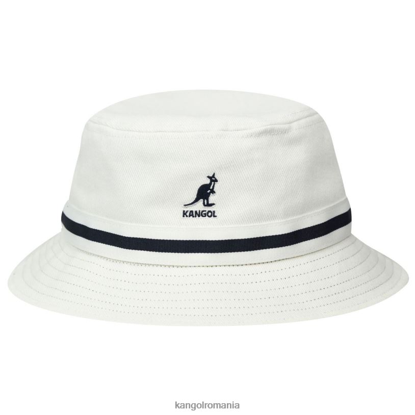articole pentru cap | Kangol unisex alb lahinch dungă 0VJ20531
