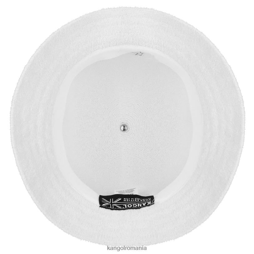 articole pentru cap | Kangol unisex alb logo mare casual 0VJ20521