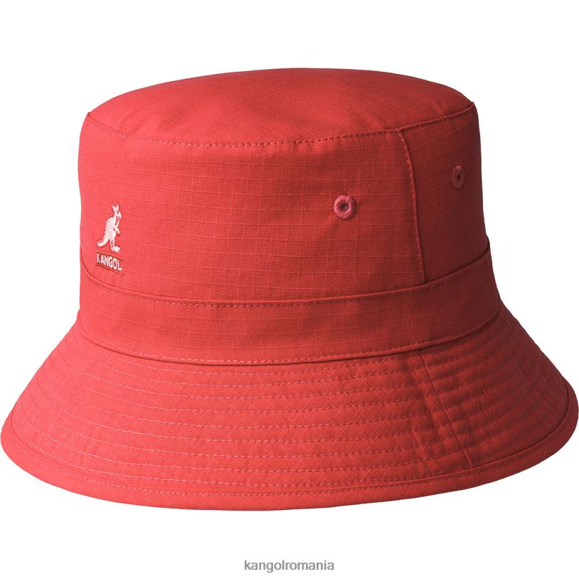 articole pentru cap | Kangol unisex alb roșu găleată reversibilă de golf 0VJ20469