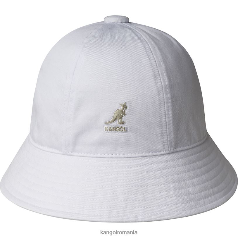 articole pentru cap | Kangol unisex alb spălat casual 0VJ20465