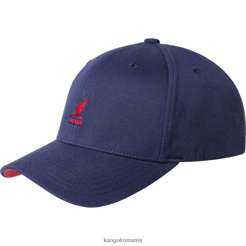 articole pentru cap | Kangol unisex albastru acolo baseball flexfit din lână 0VJ20329