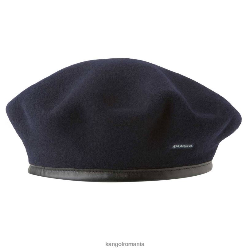 articole pentru cap | Kangol unisex albastru inchis beretă de lână monty 0VJ20431