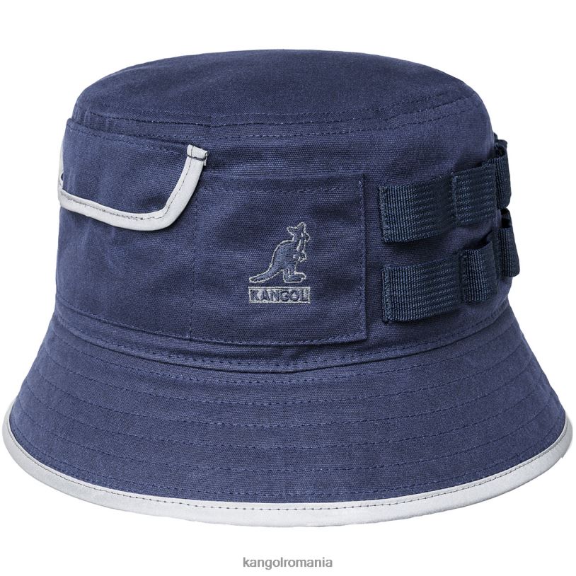 articole pentru cap | Kangol unisex albastru inchis găleată utilitare ceară 0VJ20665