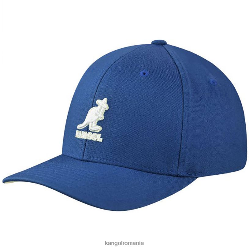 articole pentru cap | Kangol unisex albastru mykonos Baseball flexfit 3d din lana 0VJ20302