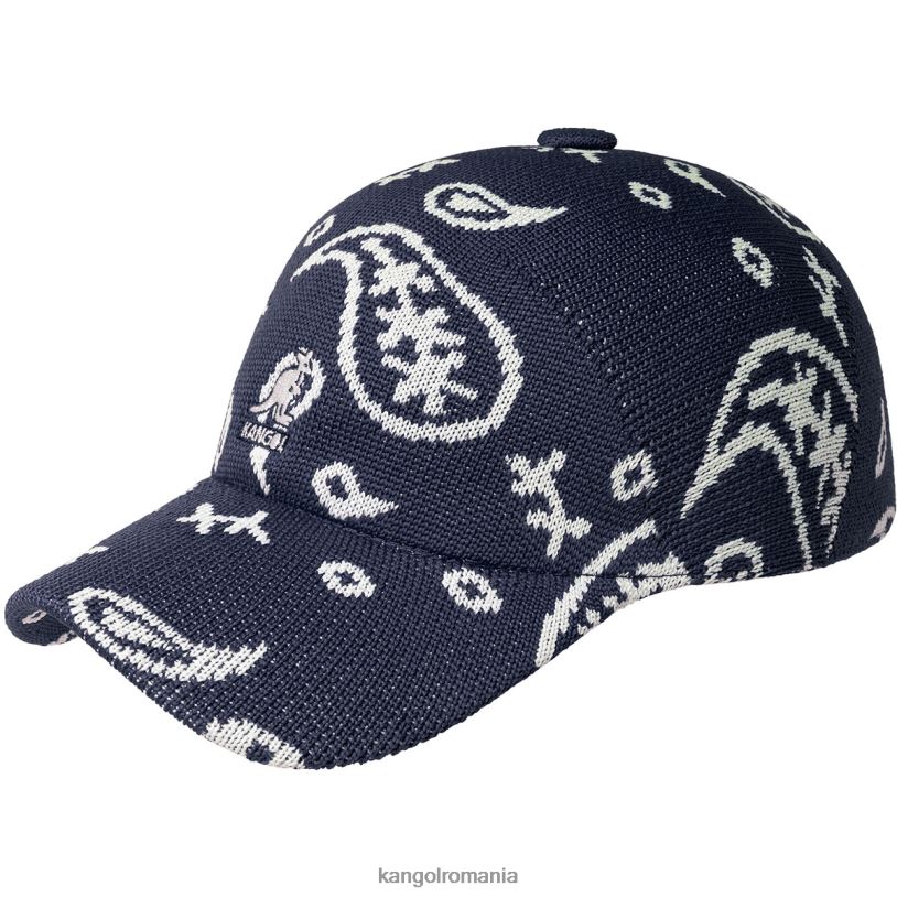 articole pentru cap | Kangol unisex albastru închis/alb paisley adj spacecap 0VJ20360