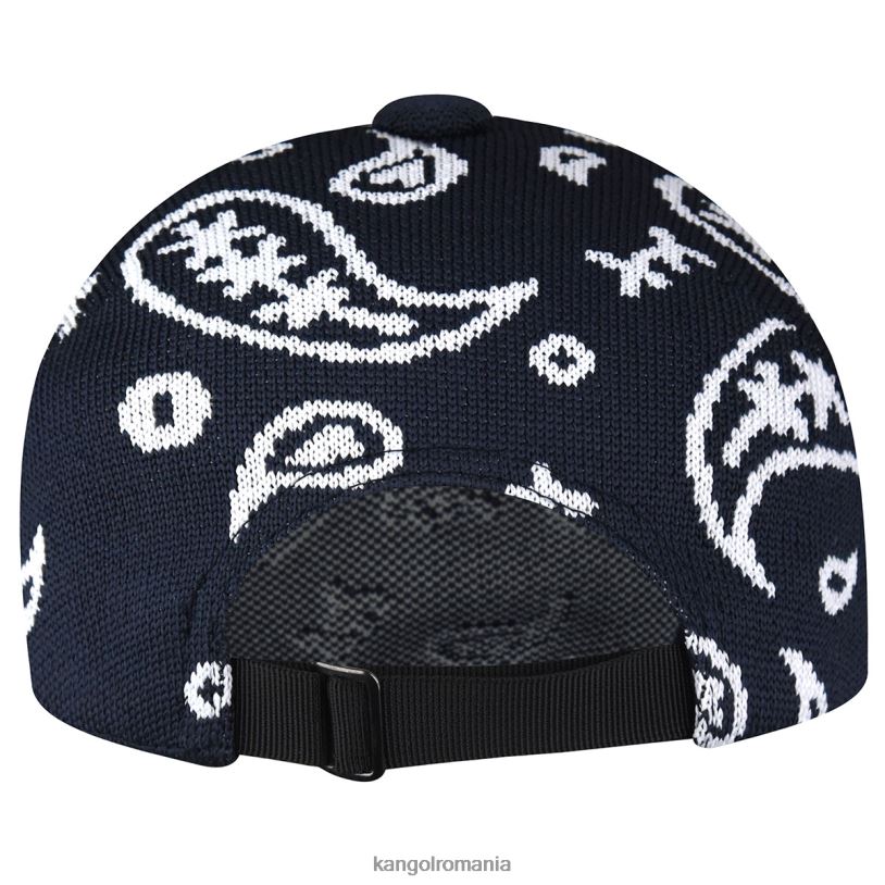 articole pentru cap | Kangol unisex albastru închis/alb paisley adj spacecap 0VJ20360