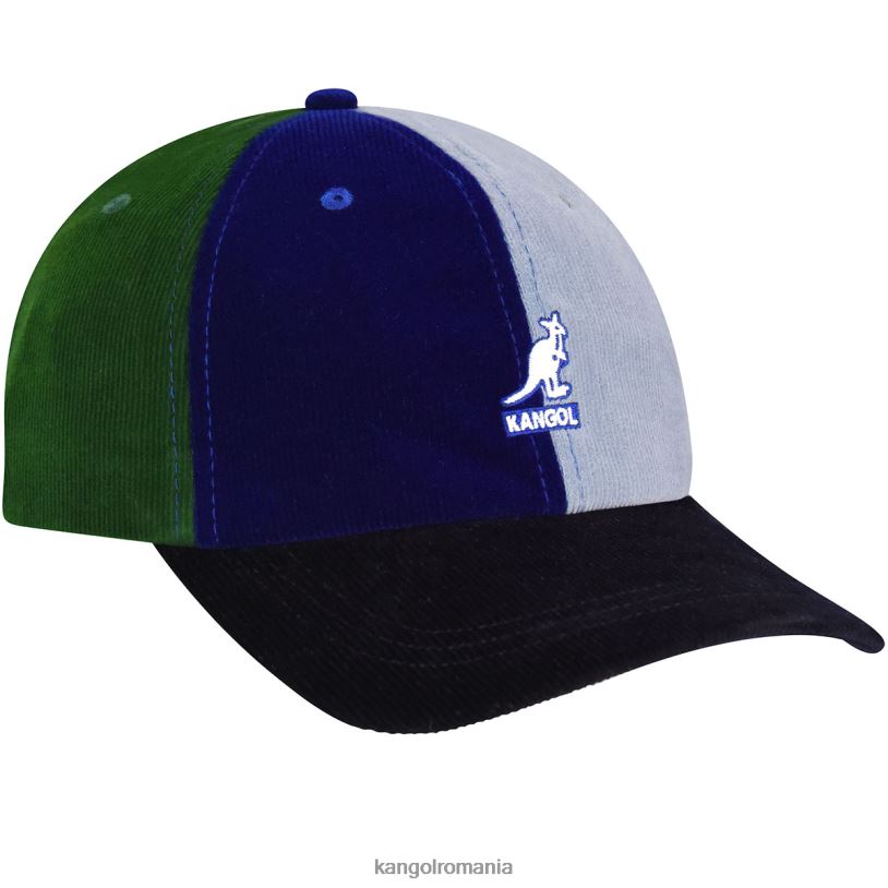 articole pentru cap | Kangol unisex albastru închis/multi contrast pops baseball 0VJ20368