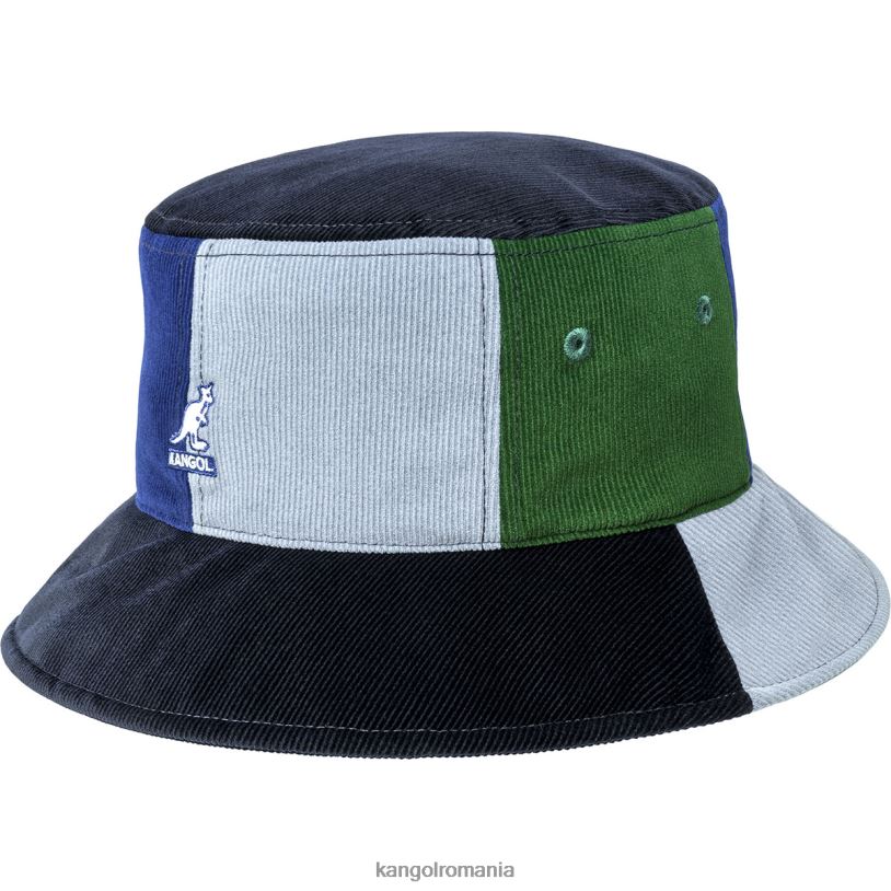 articole pentru cap | Kangol unisex albastru închis/multi găleată pops contrast 0VJ20552