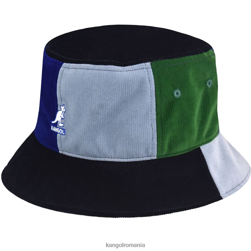 articole pentru cap | Kangol unisex albastru închis/multi găleată pops contrast 0VJ20552