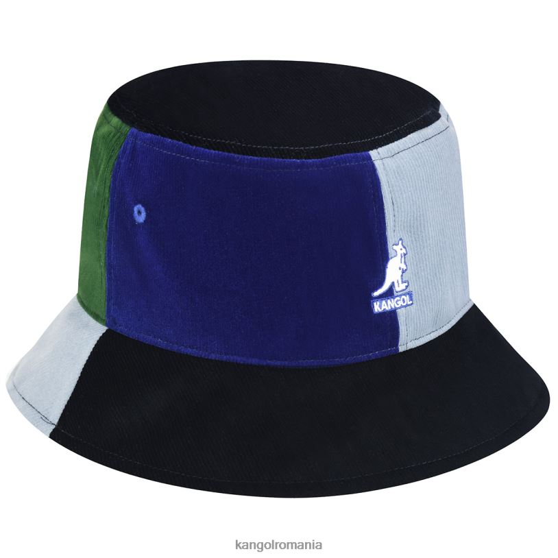 articole pentru cap | Kangol unisex albastru închis/multi găleată pops contrast 0VJ20552