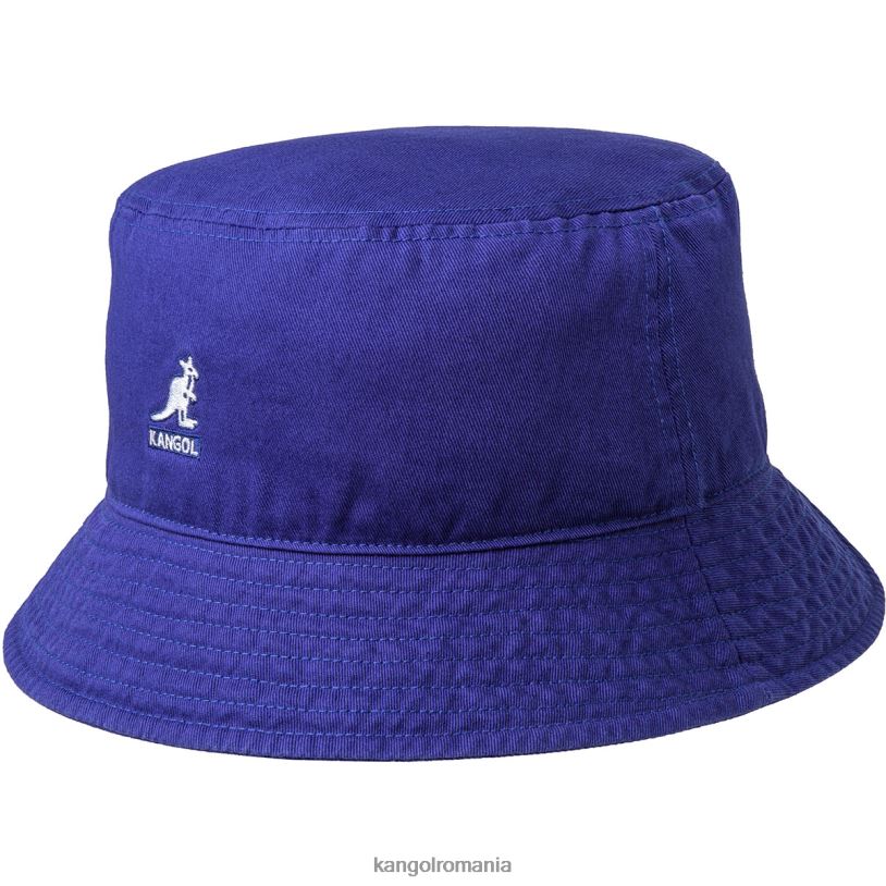 articole pentru cap | Kangol unisex albastru înstelat pălărie de găleată spălată 0VJ20593