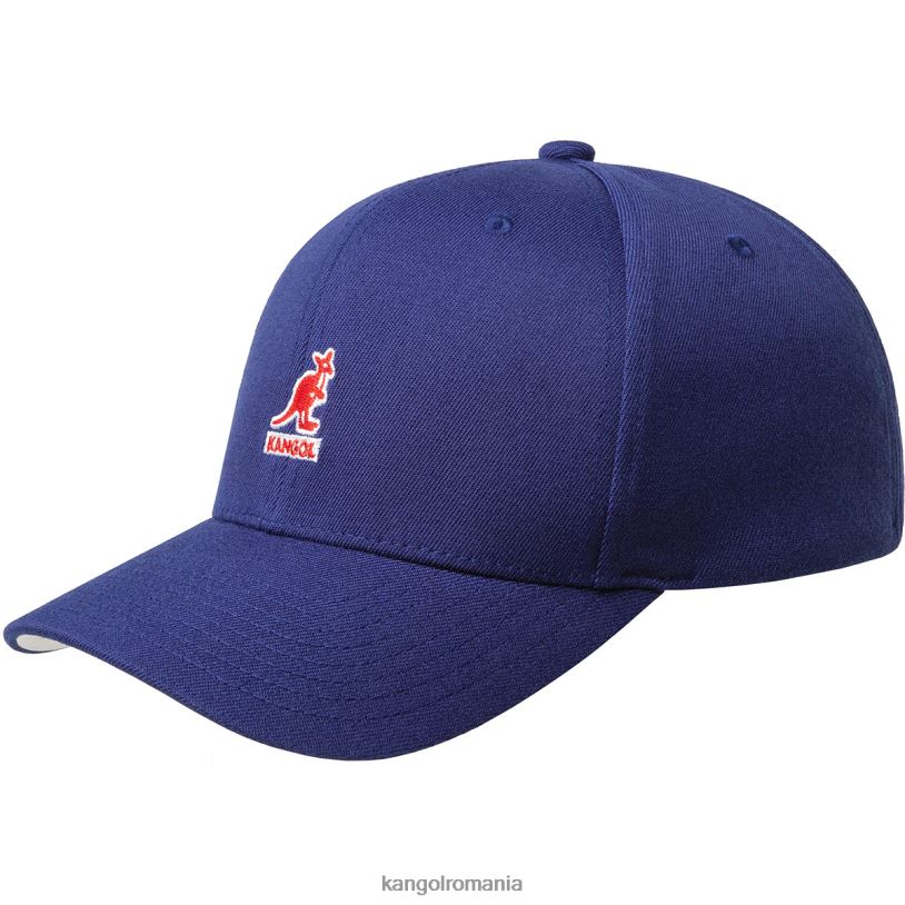 articole pentru cap | Kangol unisex albastru paris baseball flexfit din lână 0VJ20331