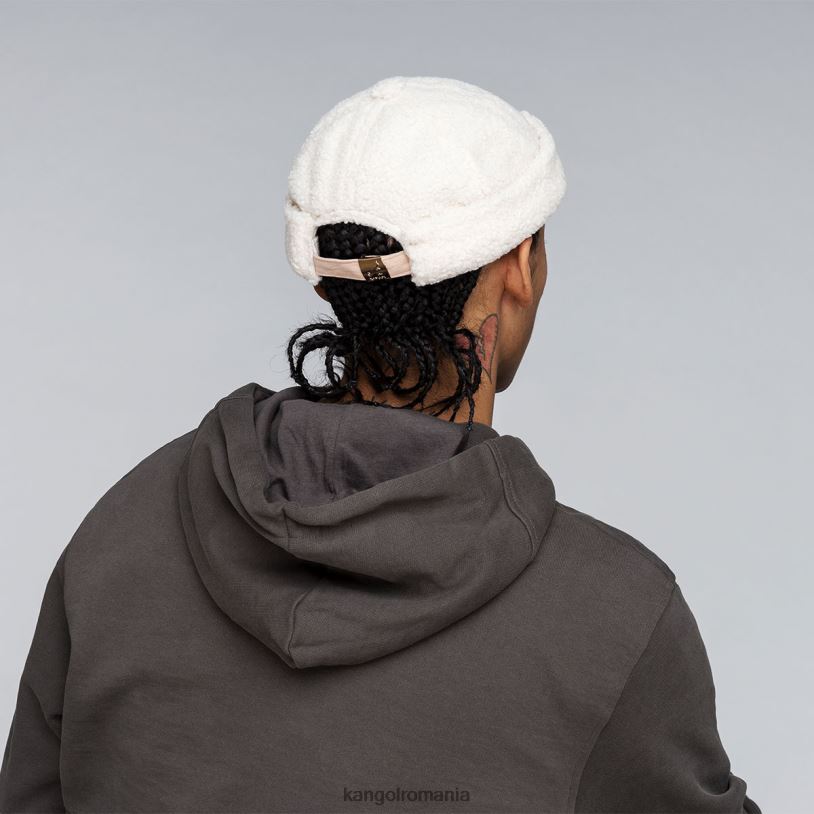 articole pentru cap | Kangol unisex aproape alb capac de ceas de pluș 0VJ20813