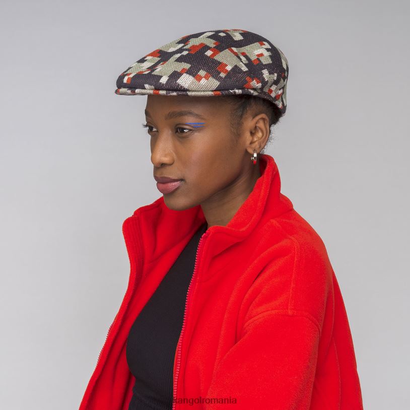 articole pentru cap | Kangol unisex arcuri adânci/nichel carouri pixelate 504 0VJ2053