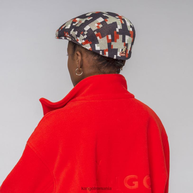 articole pentru cap | Kangol unisex arcuri adânci/nichel carouri pixelate 504 0VJ2053