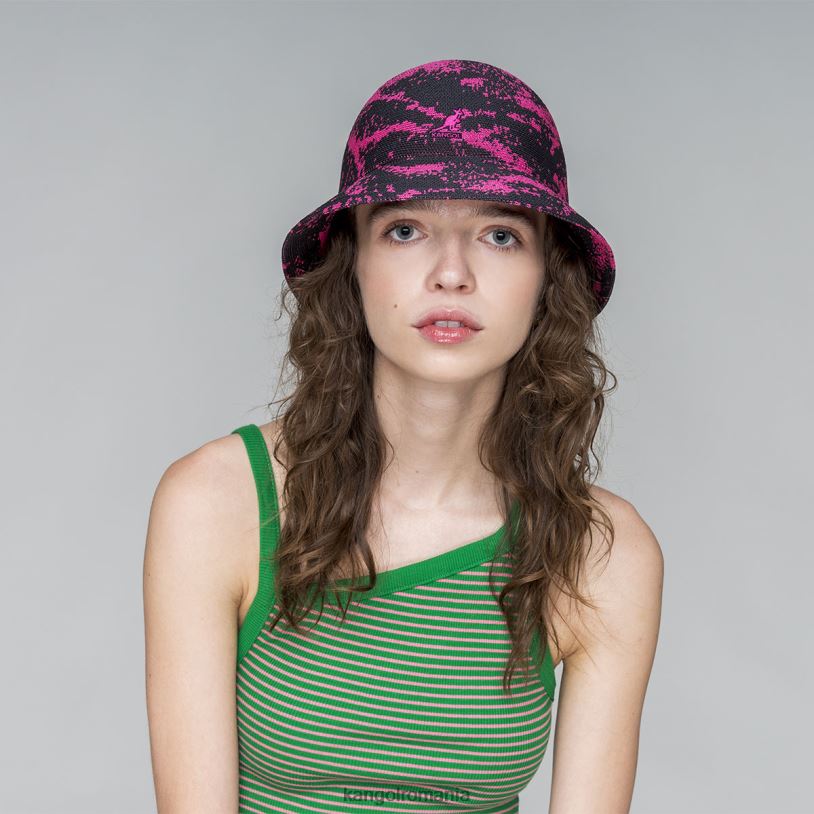 articole pentru cap | Kangol unisex arcuri adânci/roz electric aerograf casual 0VJ20654