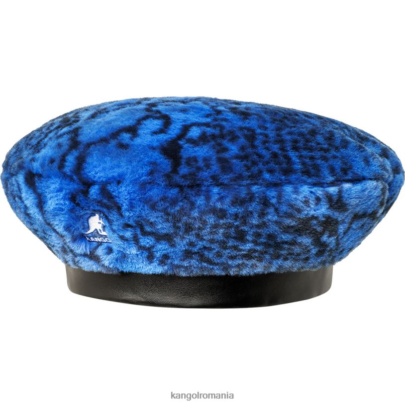 articole pentru cap | Kangol unisex șarpe albastru beretă din blană artificială 0VJ20408