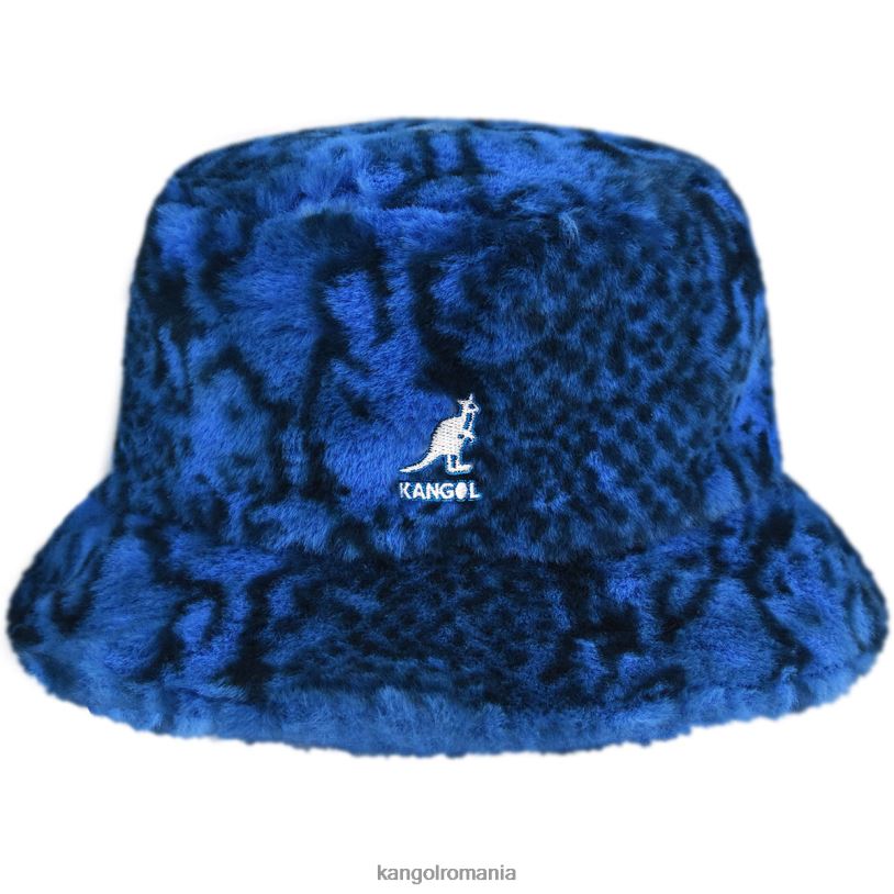 articole pentru cap | Kangol unisex șarpe albastru găleată din blană artificială 0VJ20711