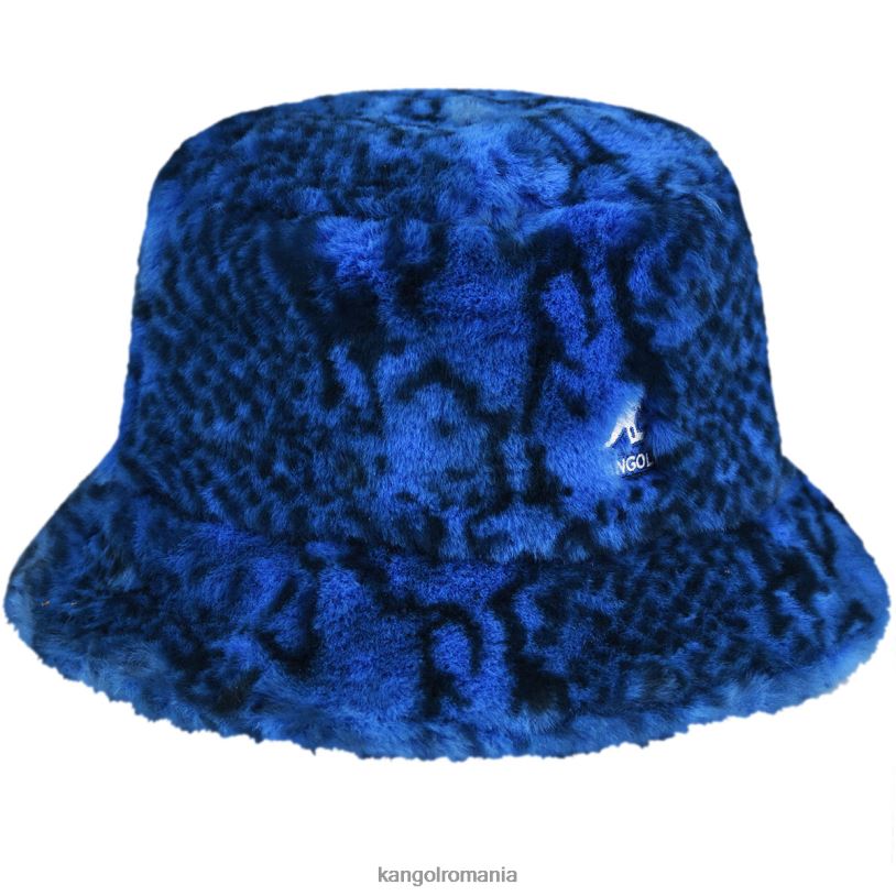 articole pentru cap | Kangol unisex șarpe albastru găleată din blană artificială 0VJ20711