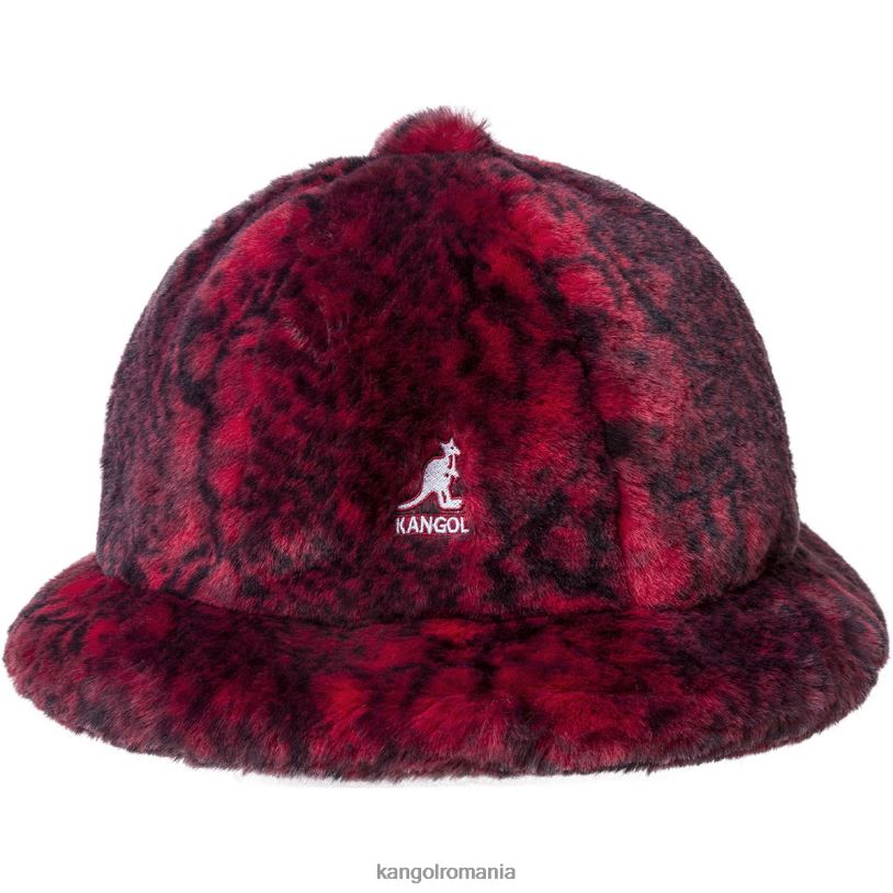 articole pentru cap | Kangol unisex șarpe roșu blană artificială casual 0VJ20703
