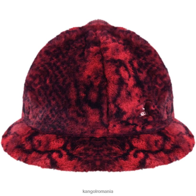 articole pentru cap | Kangol unisex șarpe roșu blană artificială casual 0VJ20703