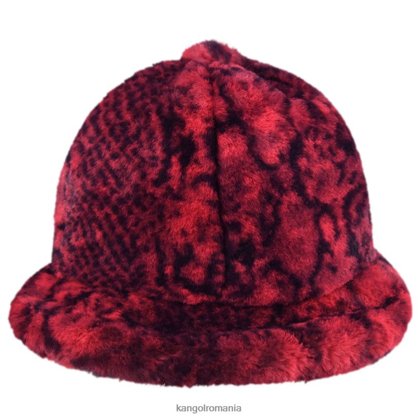 articole pentru cap | Kangol unisex șarpe roșu blană artificială casual 0VJ20703