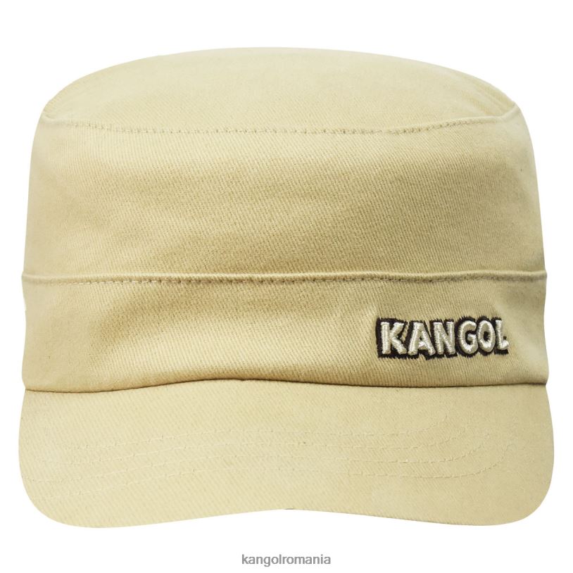 articole pentru cap | Kangol unisex bej șapcă armată din twill de bumbac 0VJ20258