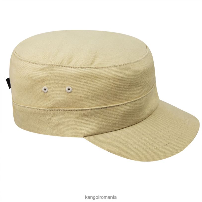 articole pentru cap | Kangol unisex bej șapcă armată din twill de bumbac 0VJ20258