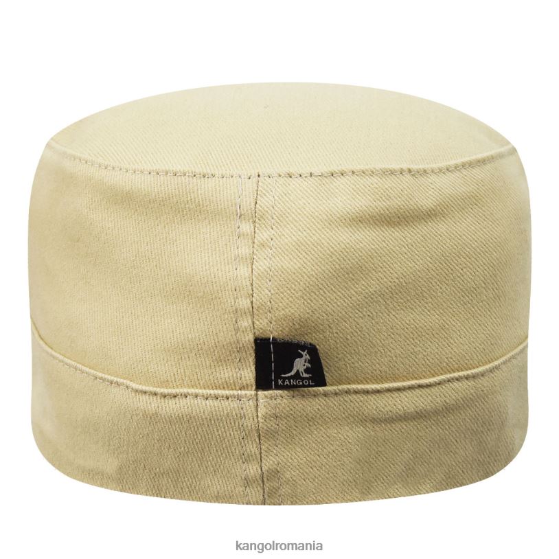 articole pentru cap | Kangol unisex bej șapcă armată din twill de bumbac 0VJ20258