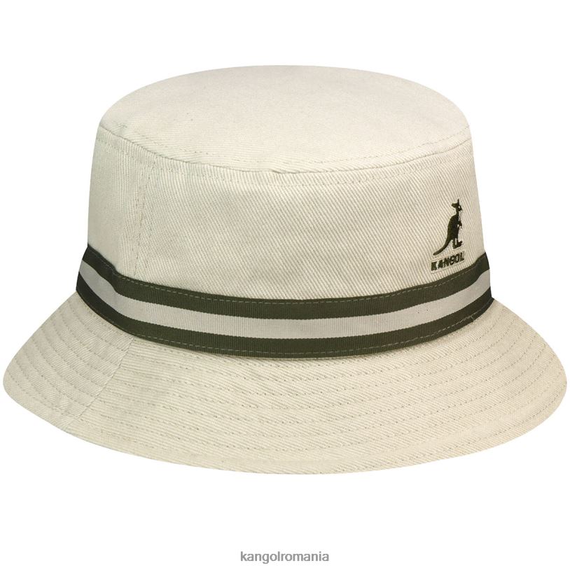 articole pentru cap | Kangol unisex bej lahinch dungă 0VJ20526
