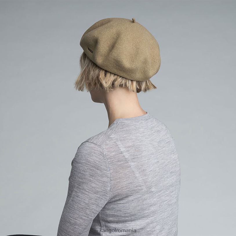 articole pentru cap | Kangol unisex cămilă beretă anglobască 0VJ20428