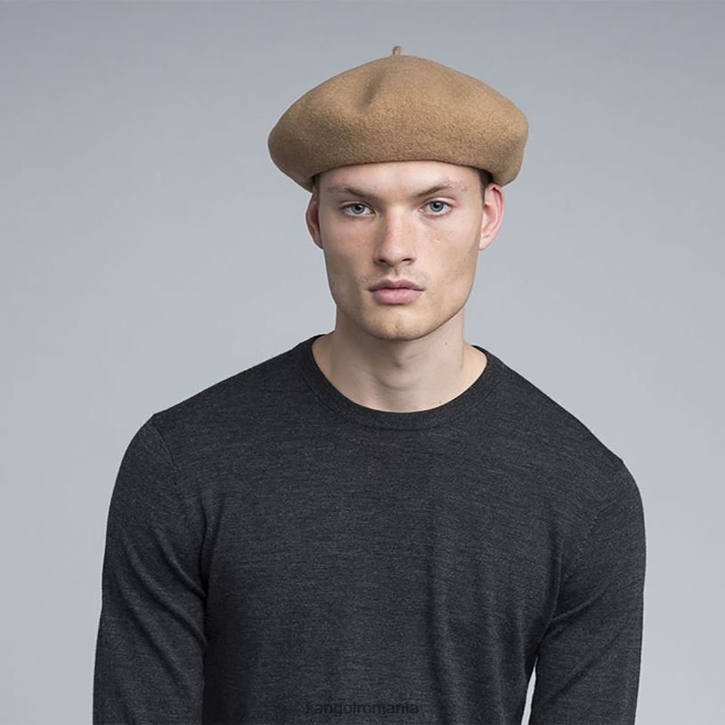 articole pentru cap | Kangol unisex cămilă beretă anglobască 0VJ20428