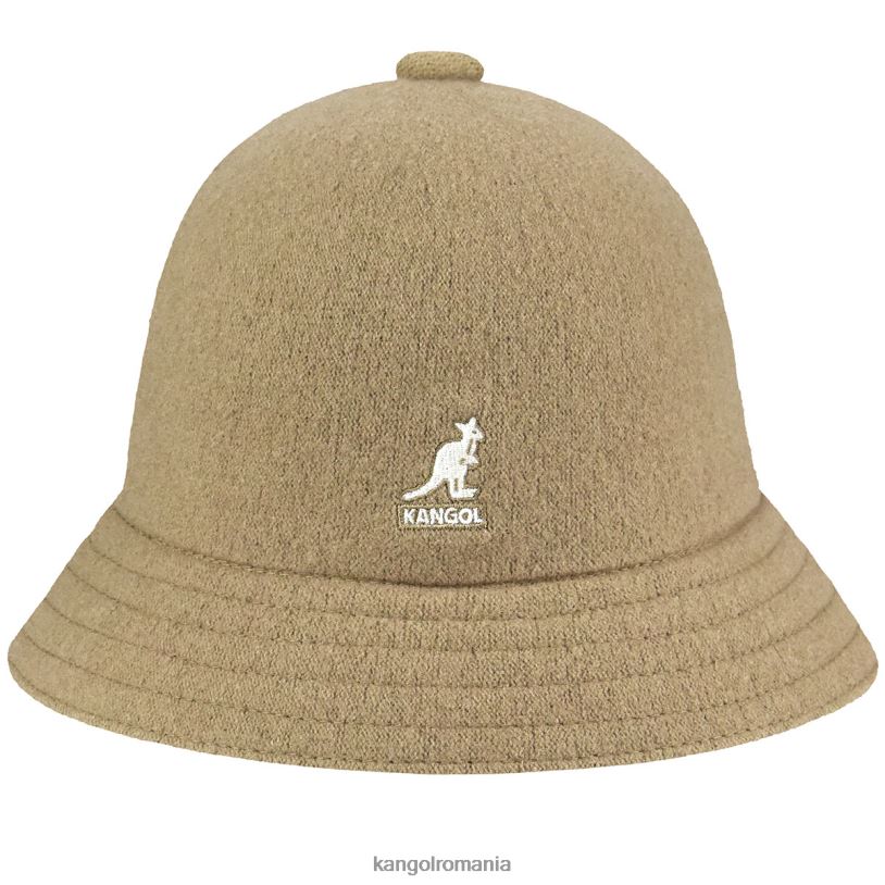 articole pentru cap | Kangol unisex cămilă lână casual 0VJ20715
