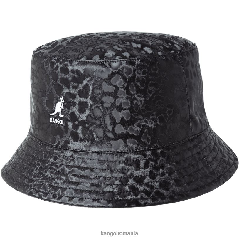 articole pentru cap | Kangol unisex cărbune/negru găleată reversibilă în relief 0VJ20675
