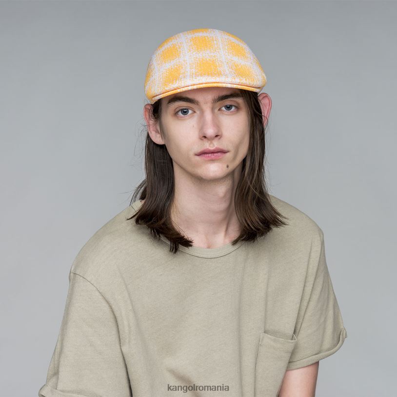 articole pentru cap | Kangol unisex caise/alb cald carouri grunge 507 0VJ20230