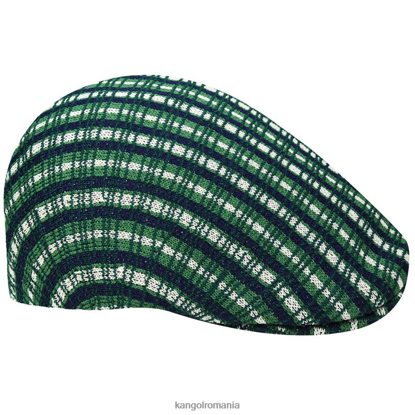 articole pentru cap | Kangol unisex carouri verde prep carouri 507 0VJ20169