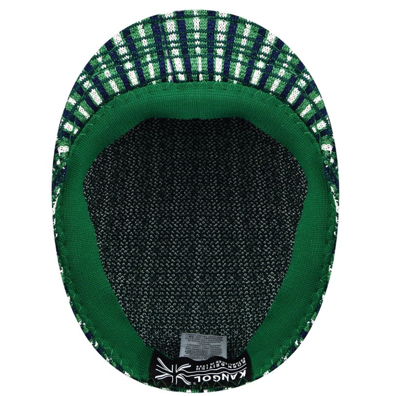 articole pentru cap | Kangol unisex carouri verde prep carouri 507 0VJ20169