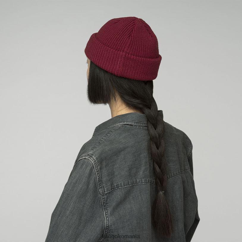 articole pentru cap | Kangol unisex catifea rosie beanie cardinal cu două căi 0VJ20867