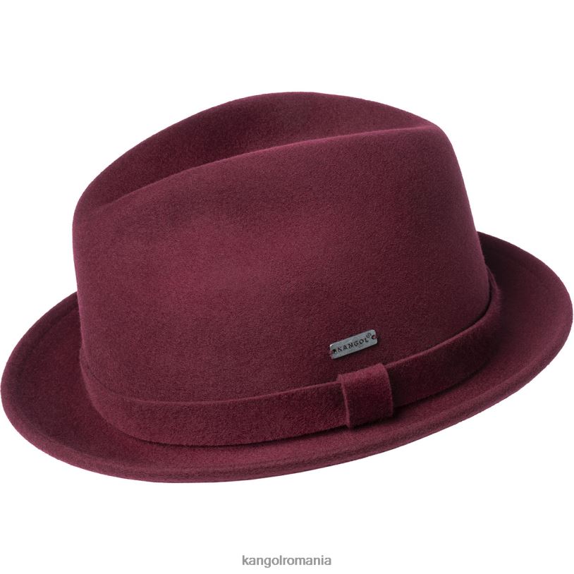 articole pentru cap | Kangol unisex catifea rosie jucător lustruit 0VJ20905