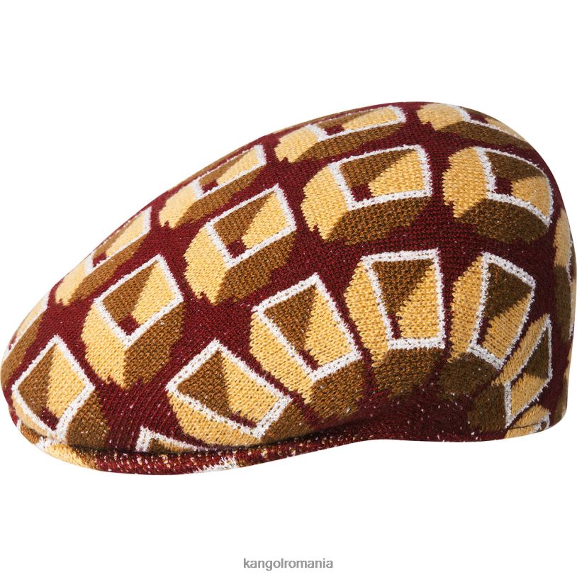 articole pentru cap | Kangol unisex catifea rosie placa de baza 504 0VJ20110