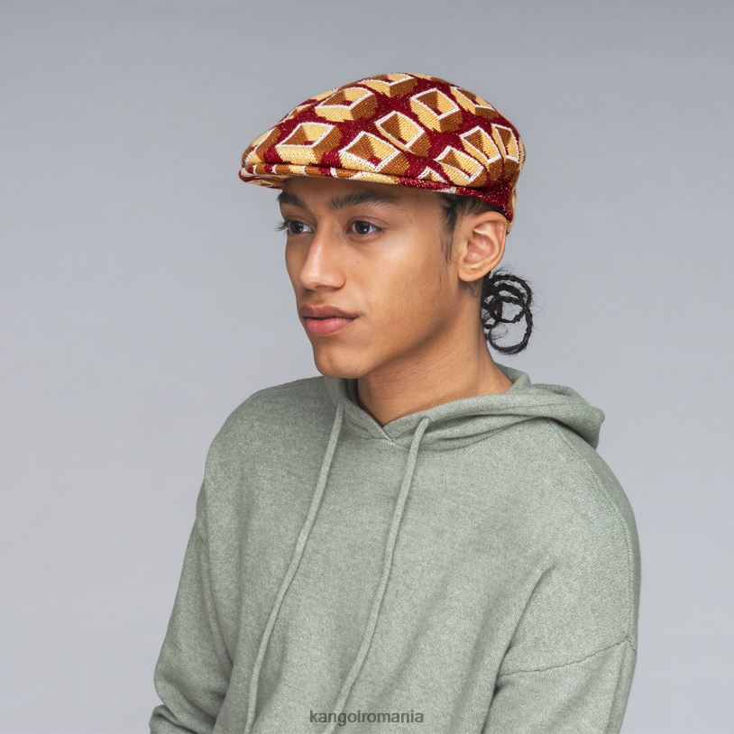 articole pentru cap | Kangol unisex catifea rosie placa de baza 504 0VJ20110